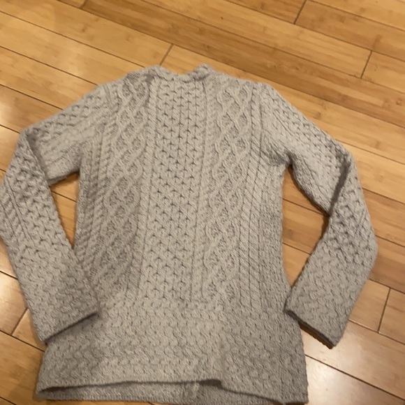 IrelandsEye 100% merino wool cream cardigan - Picture 8 of 13